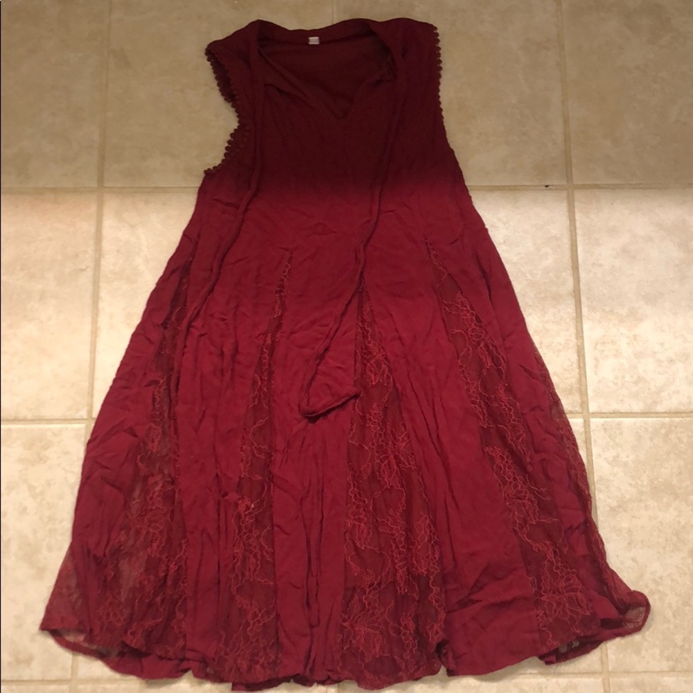 Red dress